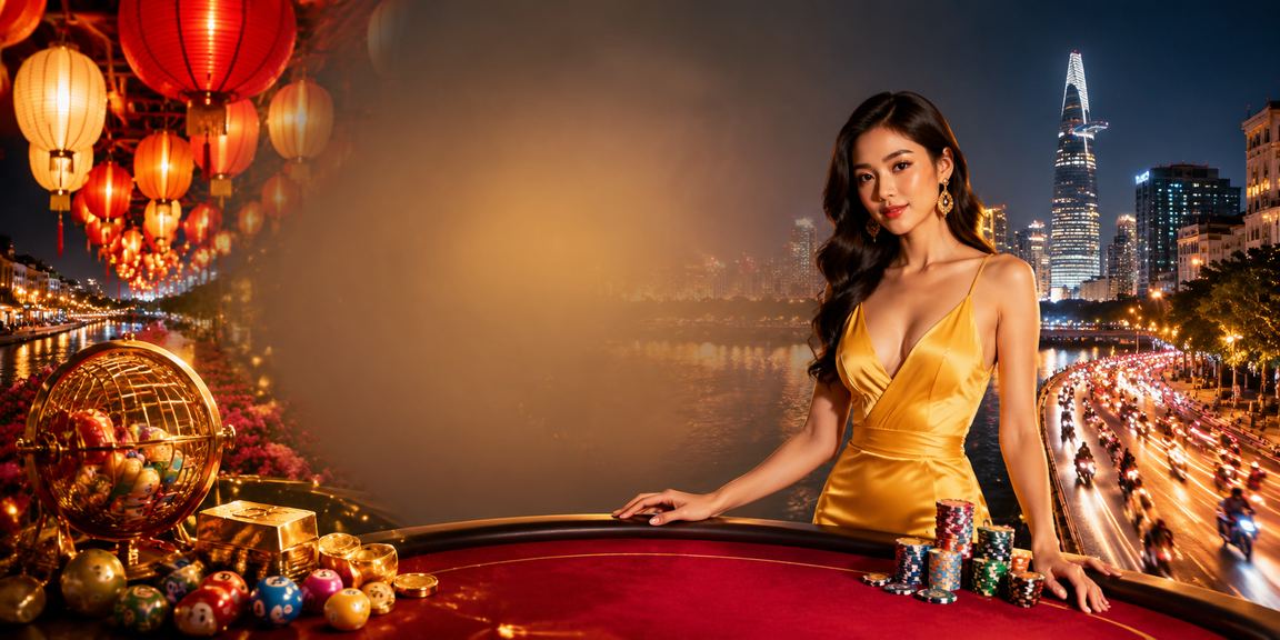 Không khí lễ hội đèn lồng tại TP. Hồ Chí Minh gắn với xổ số và giải thưởng may mắn